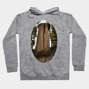 Front of Tizer Dolmen in Summer Hoodie